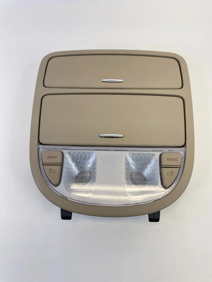2010 11 12 Hyundai Santa Fe Overhead Roof Console Dome Lamp w/Sunglass Bin Assy