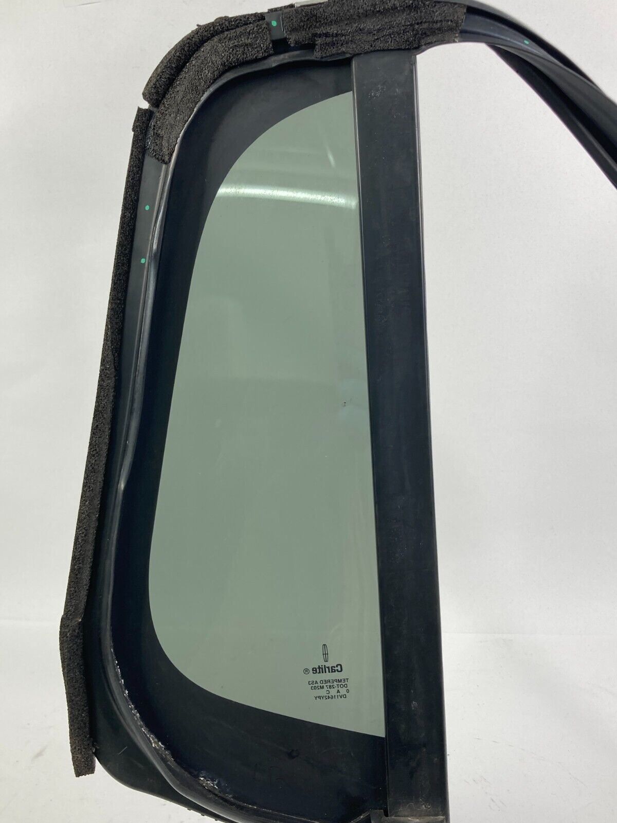 2010-2019 Lincoln MKT Rear Left Back Side Door Fixed Window Glass Vent RR LH