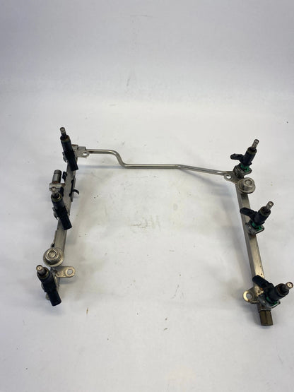 2010-2012 MERCEDES-BENZ GLK-350 FRONT ENGINE FUEL INJECTORS RAIL OEM A2720701395