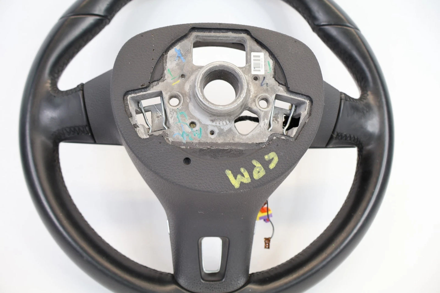 2012-2015 VOLKSWAGEN PASSAT STEERING WHEEL W/ AUDIO CONTROL SWITCH 561959537 OEM