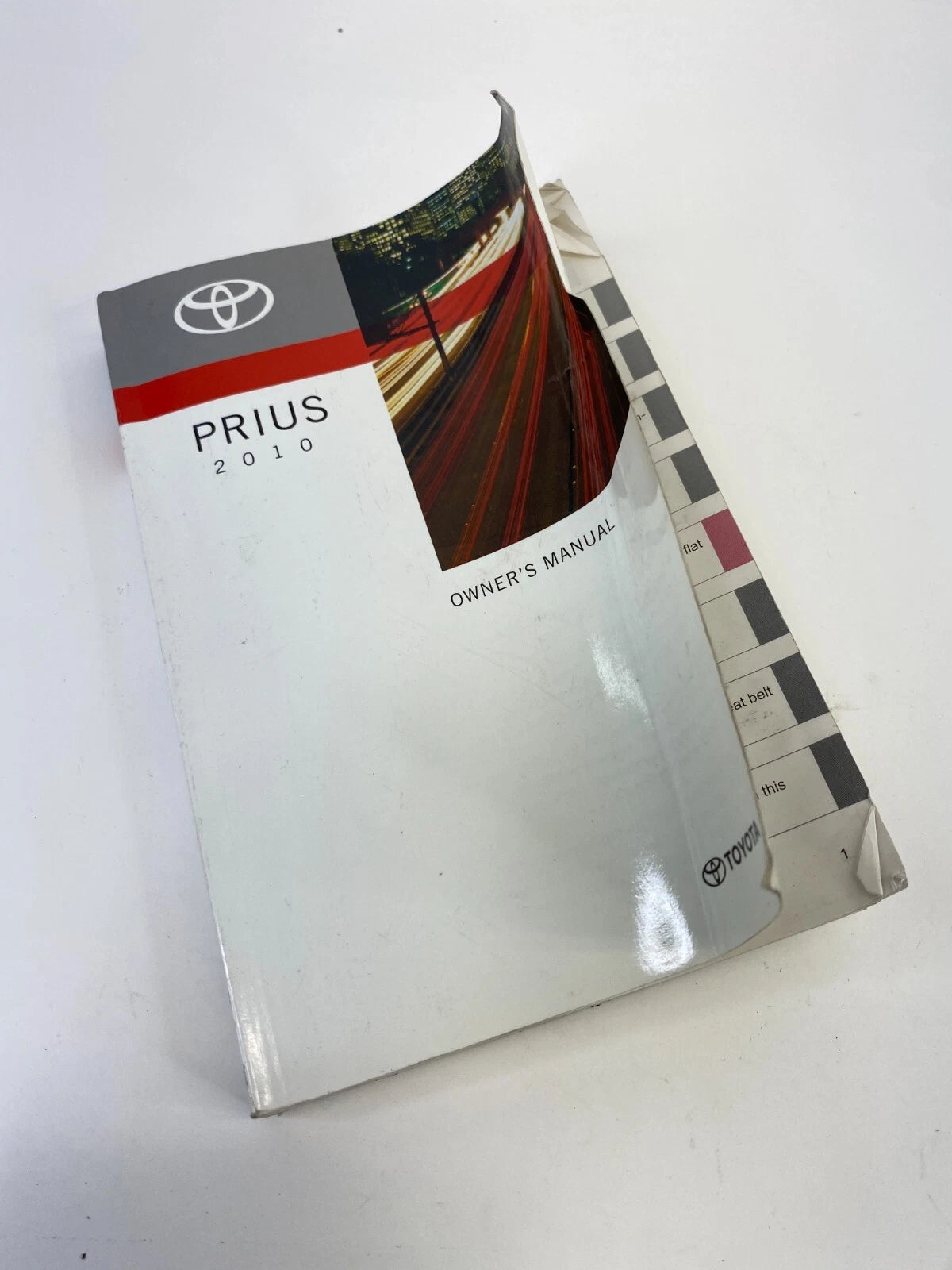2010 TOYOTA PRIUS OWNERS OWNER'S MANUAL WARRANTY GUIDE NAVIGATION SYSTEM GUIDE