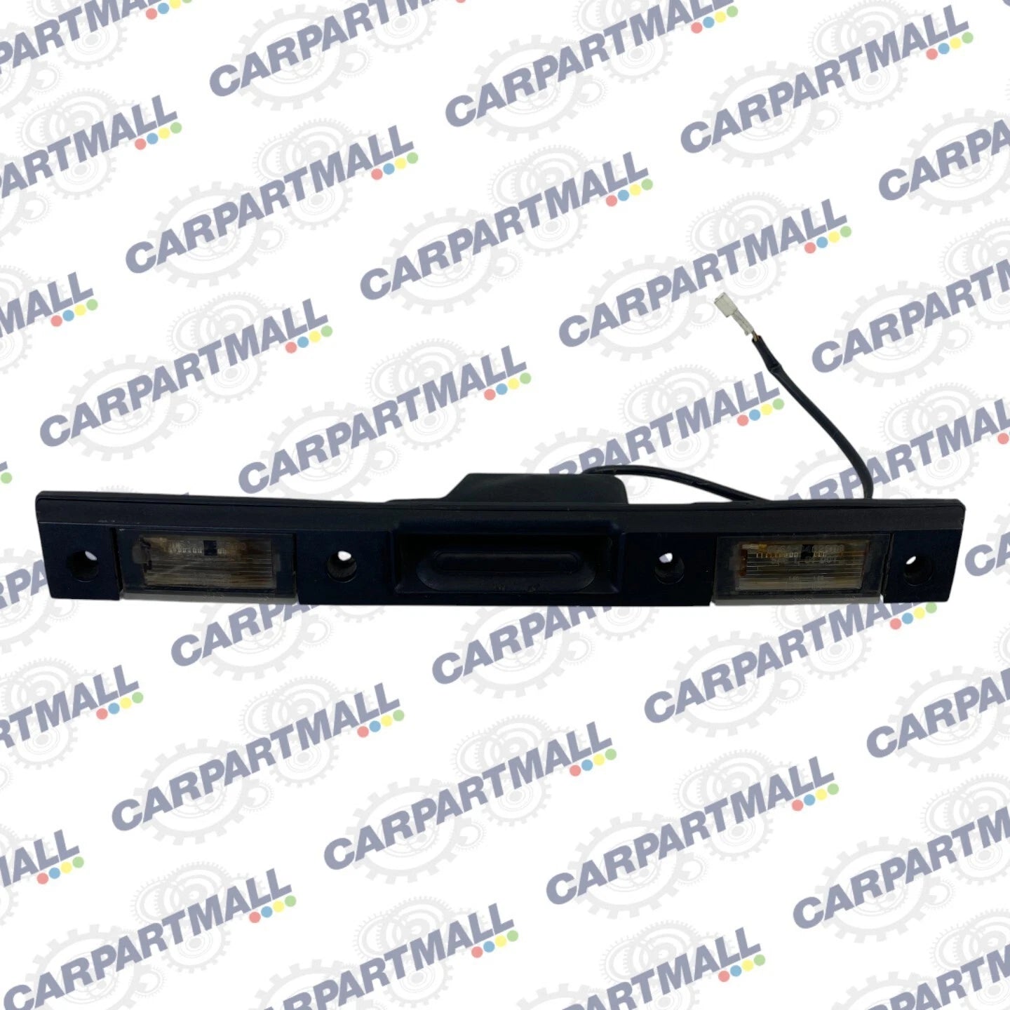 2003-2012 LAND ROVER RANGE ROVER REAR LICENSE PLATE LIGHT MOLDING ASSEMBLY OEM