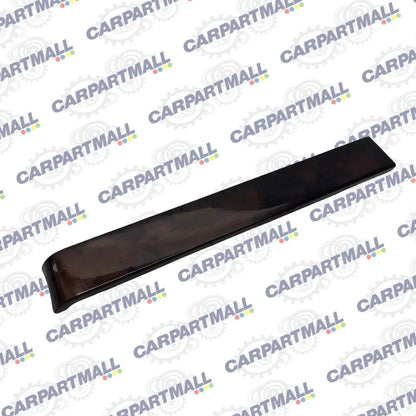 98 99 00 01 02 03 04 AUDI A6 CENTER CONSOLE PANEL TRIM BEZEL MOLDING WOODGRAIN