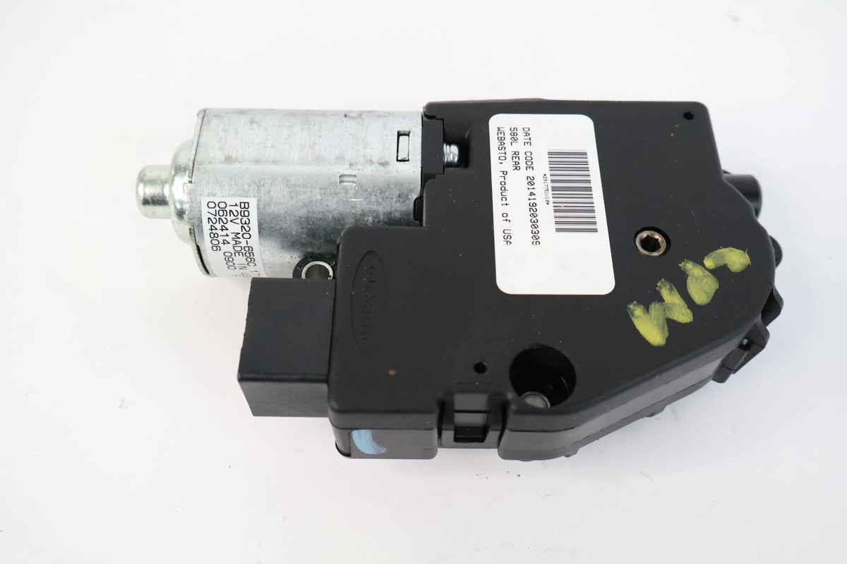2011-2020 TOYOTA SIENNA REAR SUN ROOF GLASS MOONROOF MOTOR WEBASTO OEM B9320656C