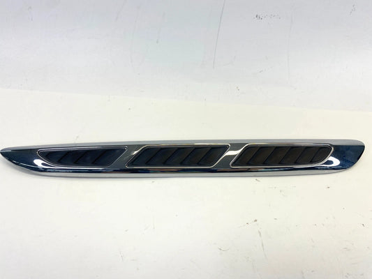 2008-2012 BUICK ENCLAVE FR LEFT HOOD EXTERIOR GRILLE MOLDING CHROME 25867285 OEM