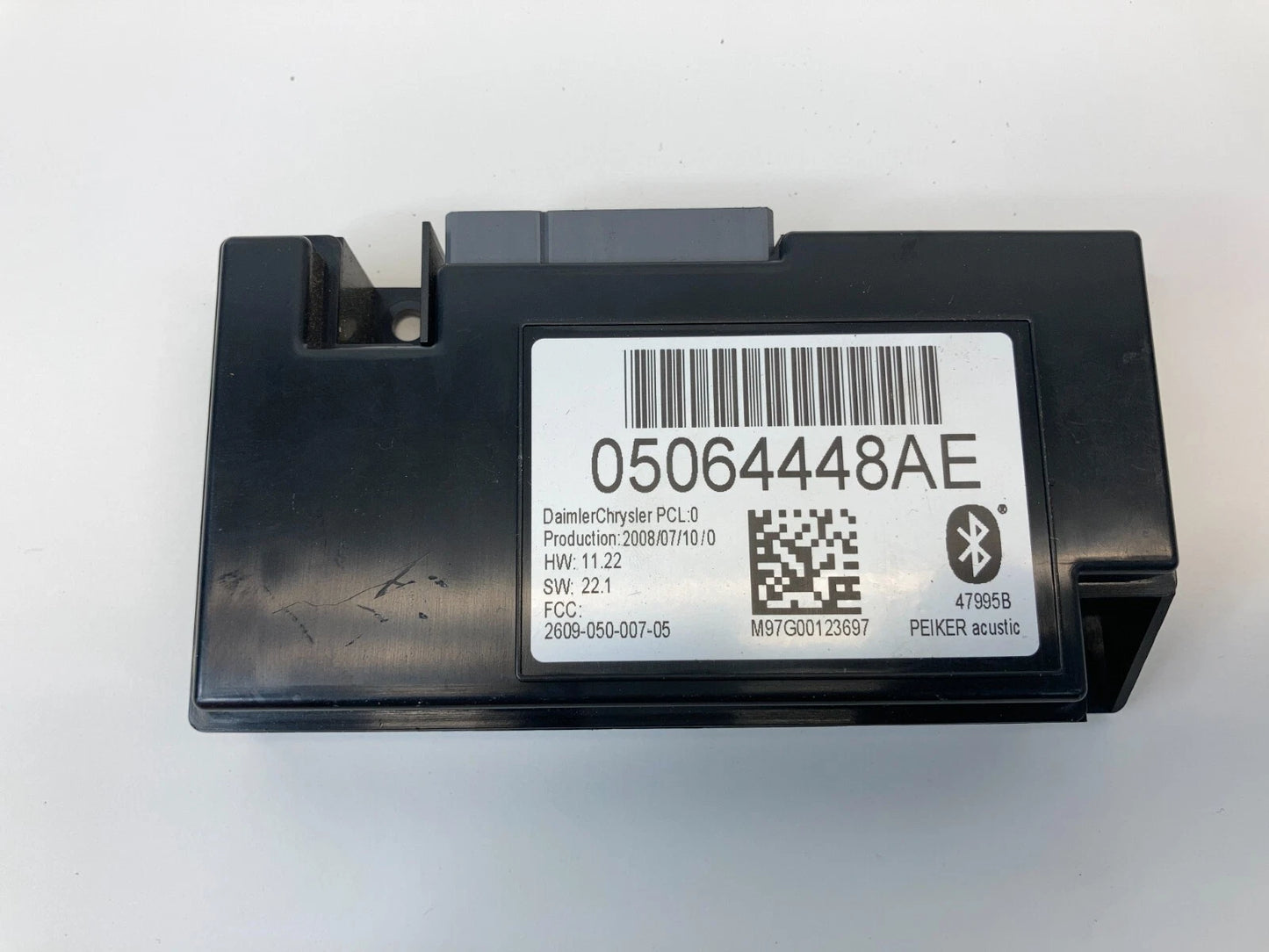 08 09 CHRYSLER 300 BLUETOOTH TELEMATICS COMMUNICATION CONTROL MODULE 5064448AE