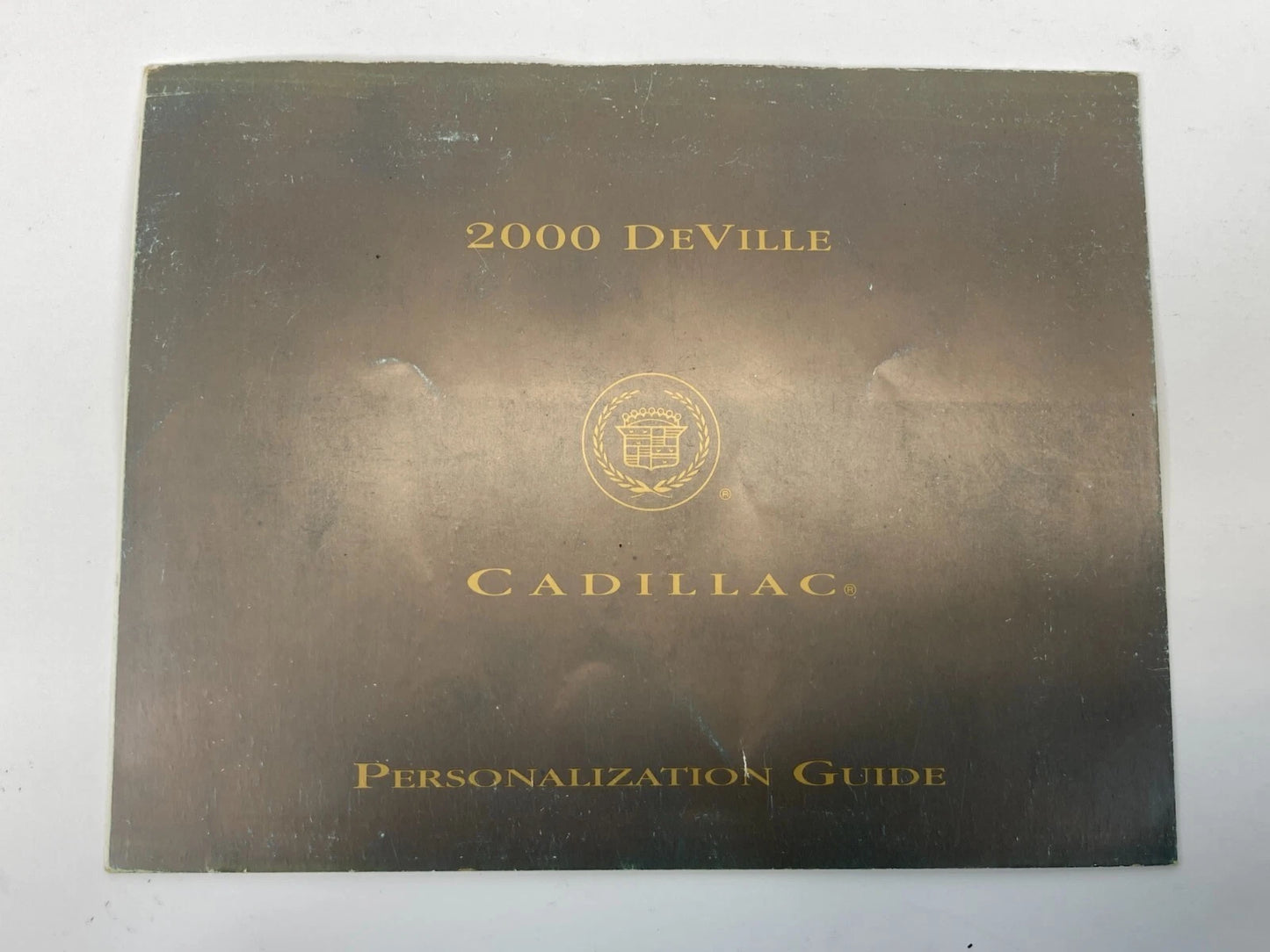 2000 00 CADILLAC DEVILLE OWNERS MANUAL GUIDE INFOMATION BOOK W/ CASE OEM