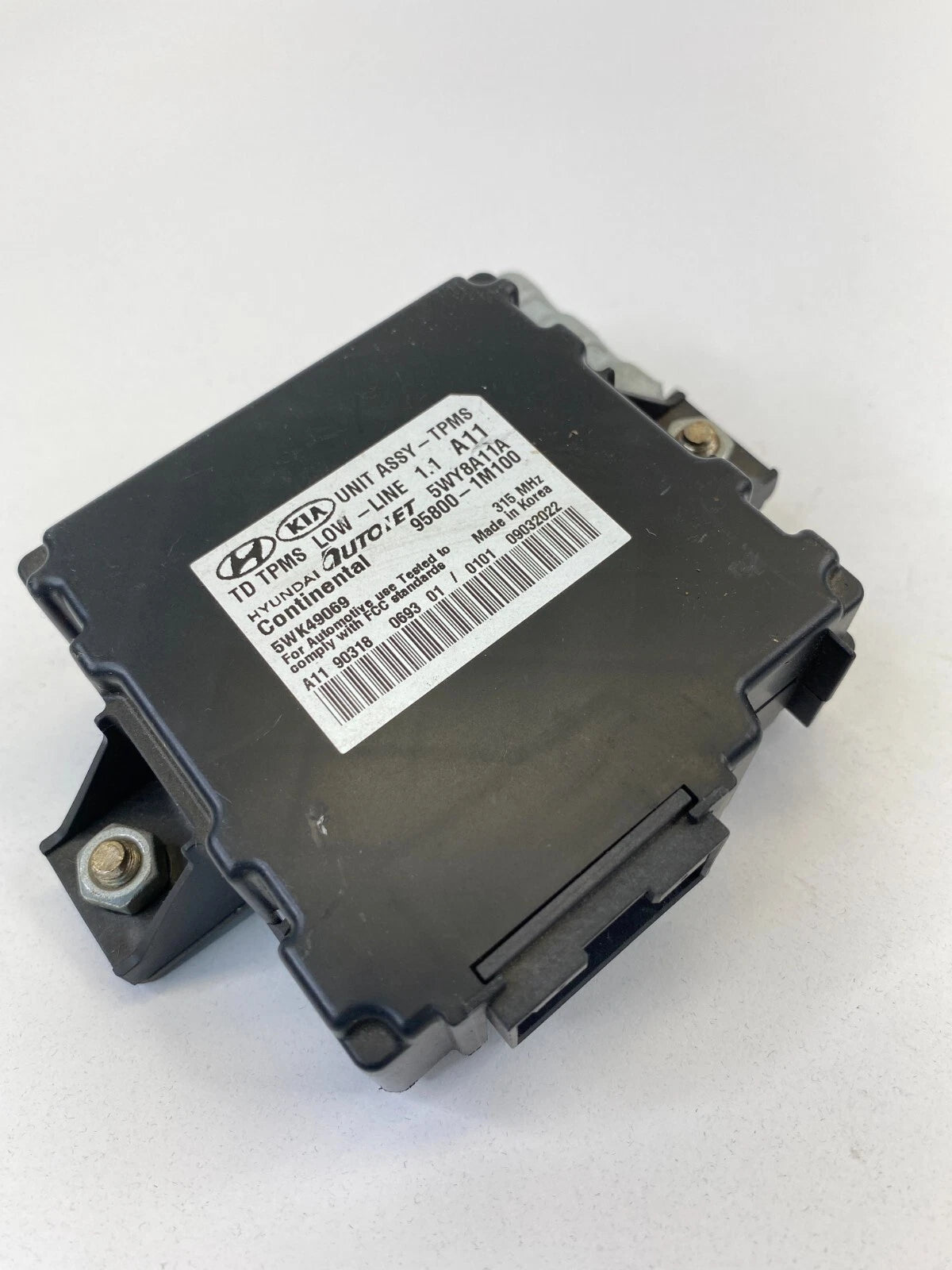 2010-2013 KIA FORTE TIRE PRESSURE MONITOR CONTROL MODULE UNIT COMPUTER TPMS OEM