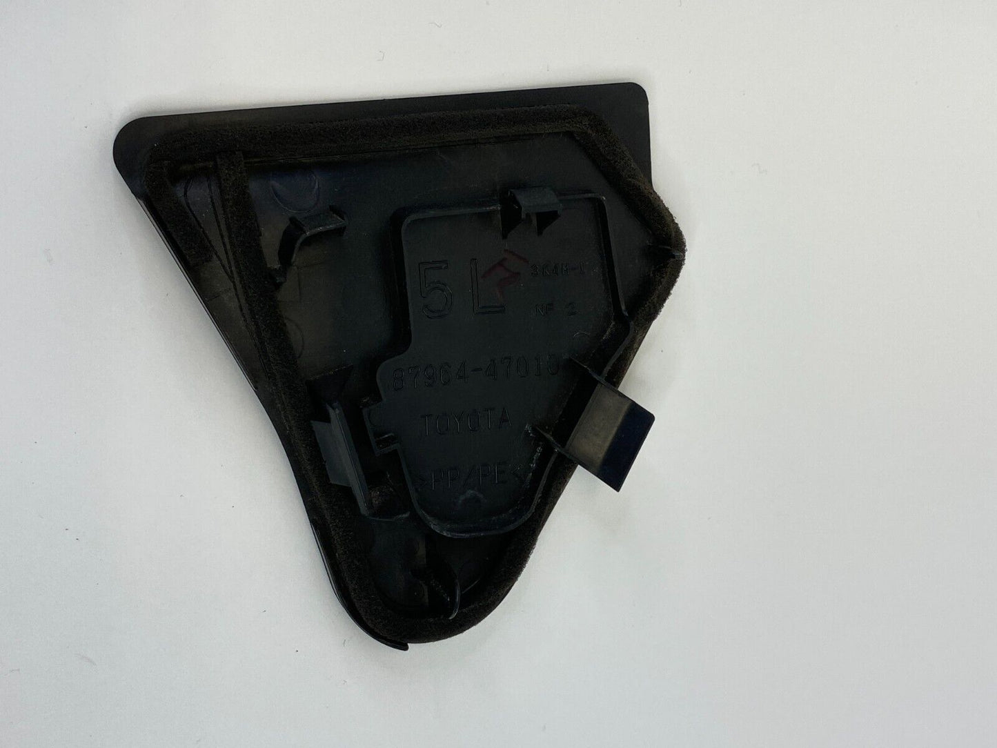 10-15 Toyota Prius Front Left Door Inner Mirror Corner Lock Striker Cover OEM