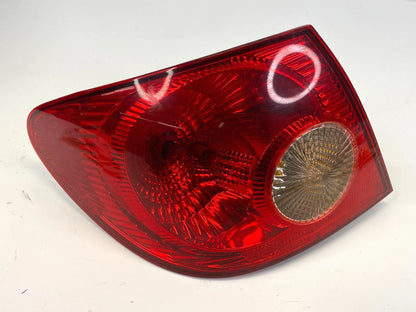 2005-2008 TOYOTA COROLLA SEDAN REAR LEFT LH OUTER SIDE TAILLIGHT TAIL LAMP OEM