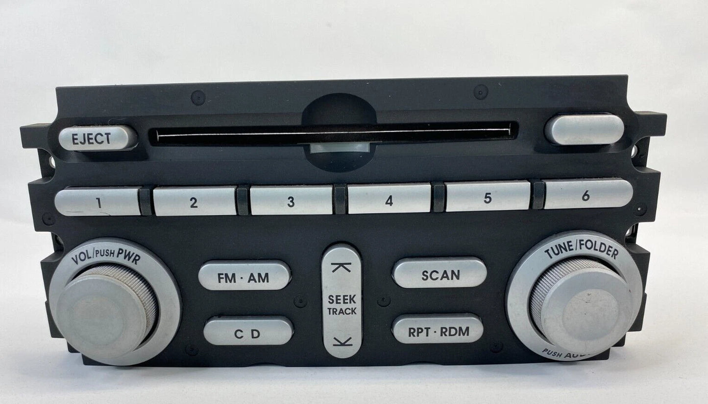 04 05 MITSUBISHI GALANT RADIO CD PLAYER CONTROL PANEL FACE PLATE 8002A247H OEM