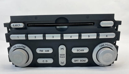04 05 MITSUBISHI GALANT RADIO CD PLAYER CONTROL PANEL FACE PLATE 8002A247H OEM