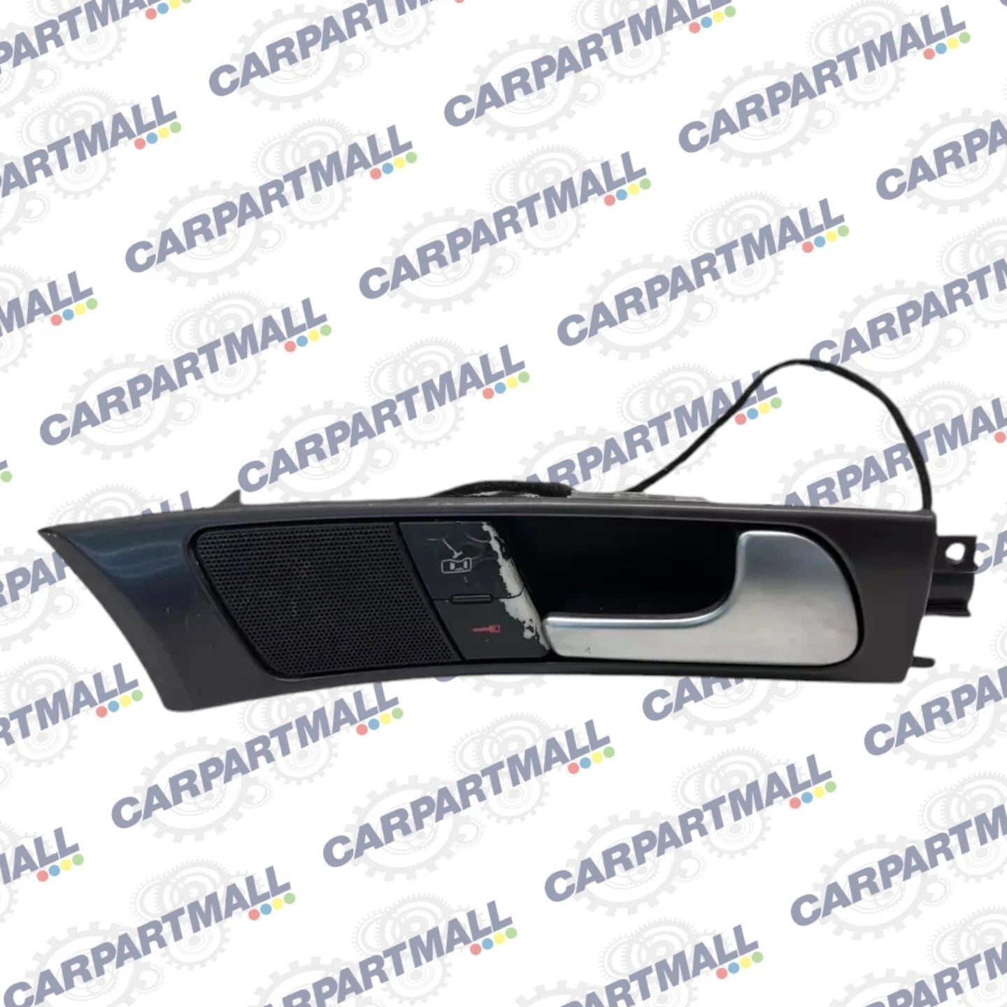 2002-2004 AUDI A6 FRONT RIGHT PASSENGER SIDE INSIDE INNER DOOR HANDLE W SPEAKER