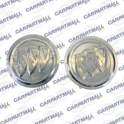 2011-2016 BUICK REGAL CXL WHEEL CENTER CAPS PAIR SET OF 2 CHROME 9595010 OEM
