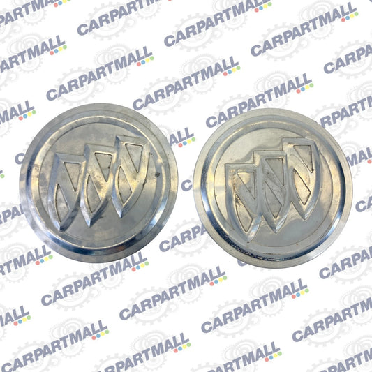 2011-2016 BUICK REGAL CXL WHEEL CENTER CAPS PAIR SET OF 2 CHROME 9595010 OEM