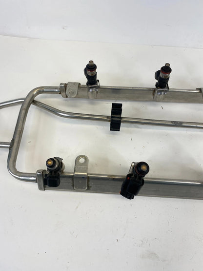 2013-2019 FORD FLEX 3.5L ENGINE FUEL SUPPLY INJECTOR INJECTION RAIL W/ LINE OEM