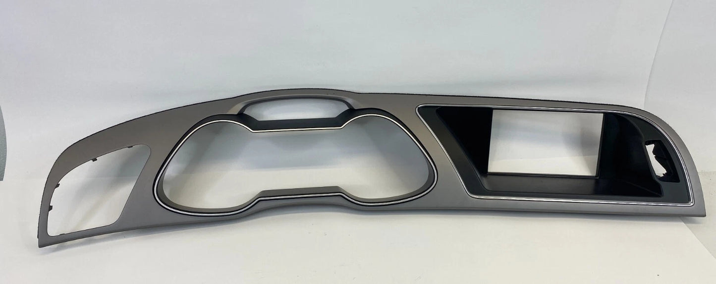 2013-2016 AUDI A4 INSTRUMENT PANEL CLUSTER GAUGE TRIM COVER BEZEL 8K1857186 OEM