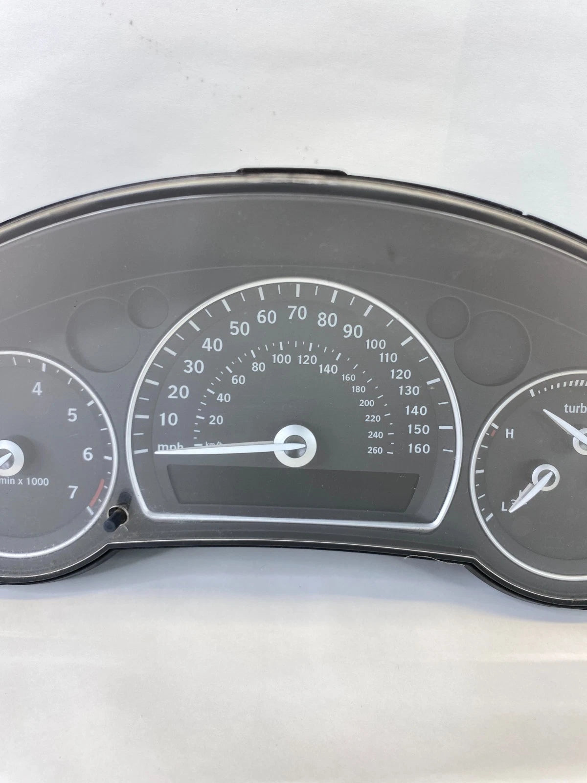 2007-2010 SAAB 9-3 SEDAN SPEEDOMETER INSTRUMENT CLUSTER UNKNOWN MILES 12776072