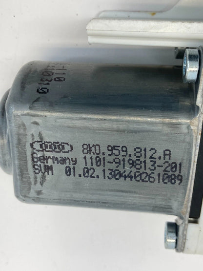 2009-2016 AUDI A4 QUATTRO REAR RIGHT SIDE DOOR POWER WINDOW MOTOR 8K0-959-812-A