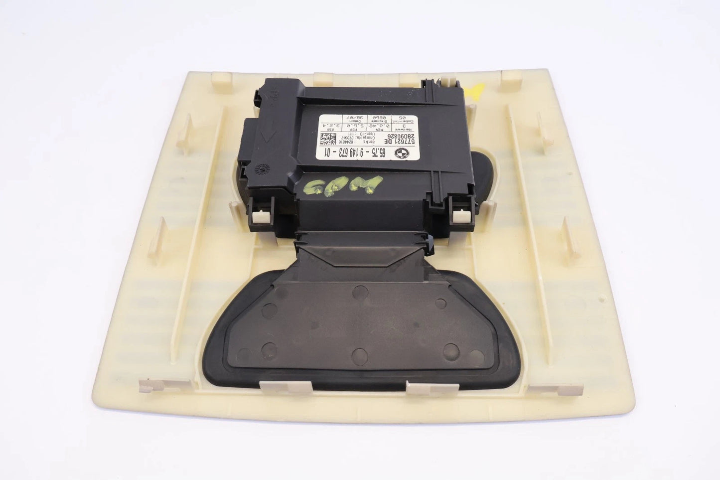 2008 BMW 535XI ULTRA SONIC ALARM MODULE UNIT W/ COVER GRAY 65759149673 OEM