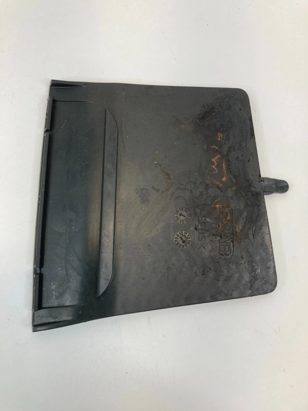 2003-2011 SAAB 9-3 SEDAN DASH CONSOLE ASH TRAY MAT RUBBER INSERT LINER 12802541
