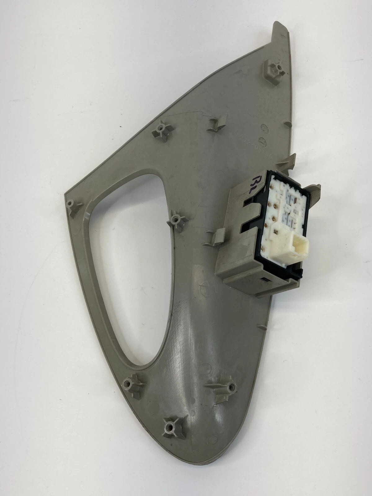 07-11 TOYOTA CAMRY REAR LEFT DOOR WINDOW SWITCH W/ BEZEL TRIM 74272-06120 OEM