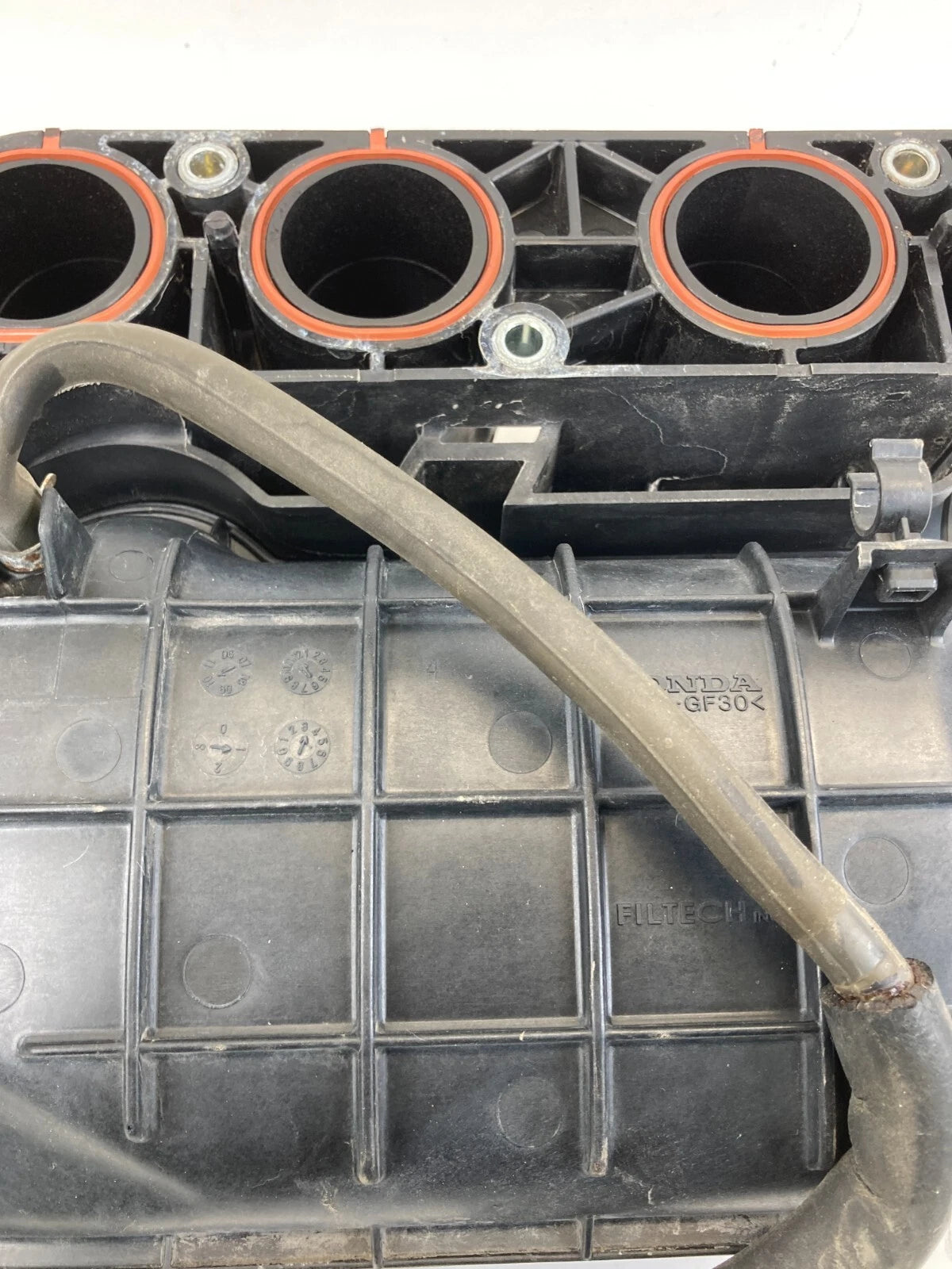 08-12 HONDA ACCORD SEDAN 2.4L A/T ENGINE UPPER INTAKE MANIFOLD R44A081-739327