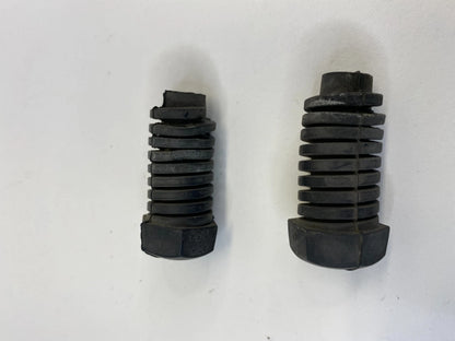 2004-2006 CADILLAC SRX FRONT HOOD BUMPER RUBBER ADJUST PAIR SET OEM