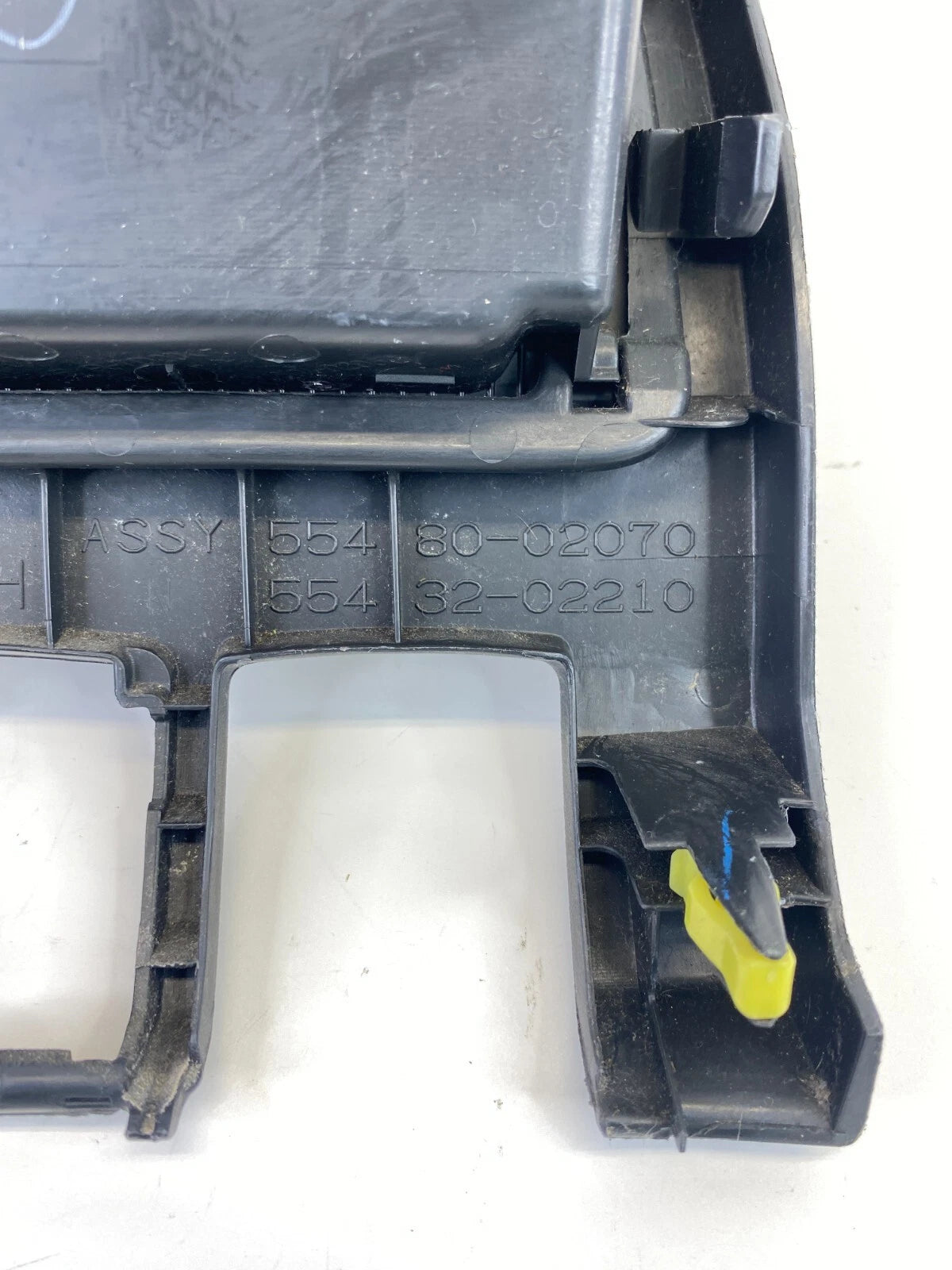 09 10 TOYOTA COROLLA DASH PANEL TRIM BEZEL & POCKET W/ MIRROR SWITCH 55432-02210