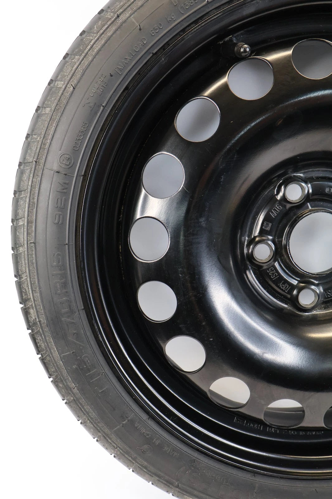 2016-2019 CHEVROLET CRUZE EMERGENCY SPARE TIRE COMPACT DONUT 115/70R16 92M