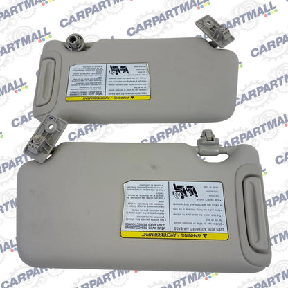2014 2015 Nissan Versa Note Left & Right Sun Visor Sunvisor Set Pair OEM