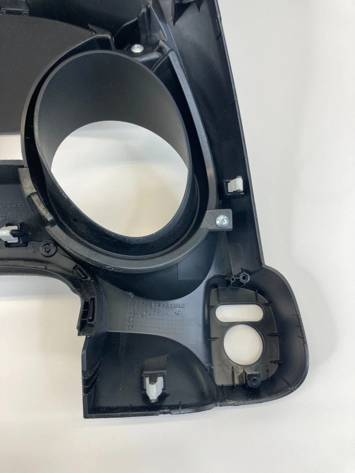 2009-2013 HONDA FIT UPPER DASH SPEEDOMETER CLUSTER BEZEL COVER TRIM 77200TF0G021