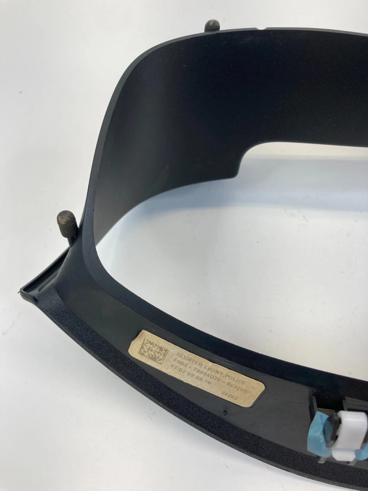 16-19 FORD EXPLORER POLICE INTERCEPTOR DASH CLUSTER BEZEL TRIM FB5378044D70BE