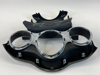 11-14 DODGE AVENGER SPEEDOMETER CLUSTER UPPER SHROUD TRIM BEZEL 1TE061X9AB OEM