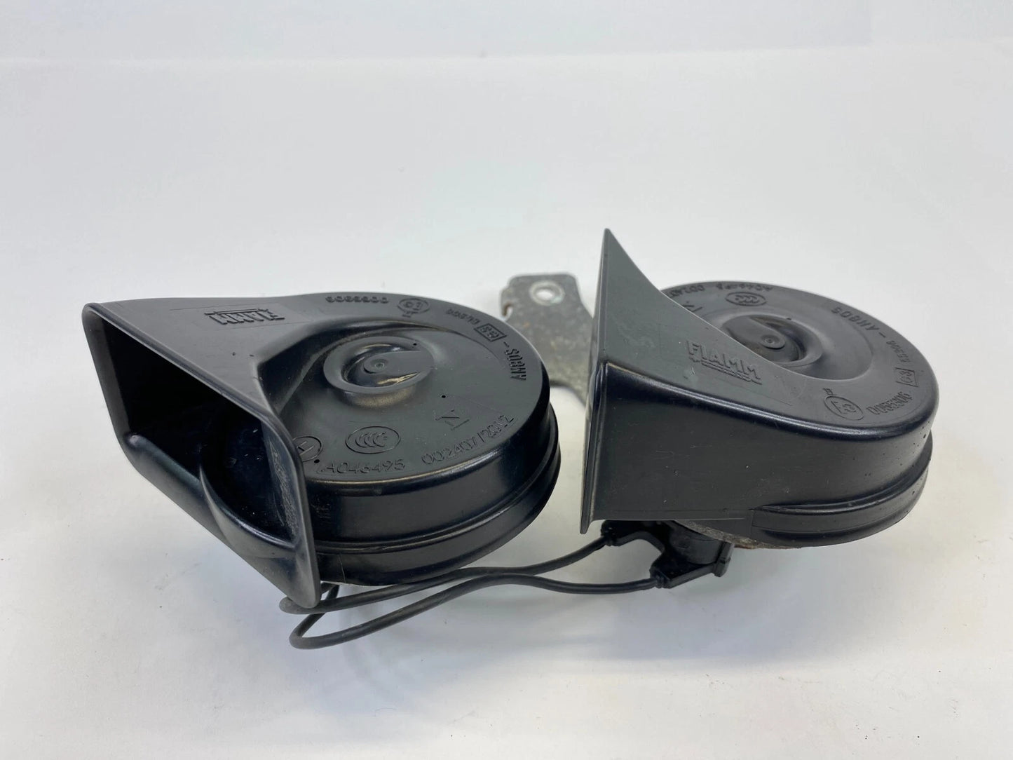 2014-2017 FORD FIESTA HIGH & LOW TONE NOTE SIGNAL HORN SET AM80S-E355306 OEM