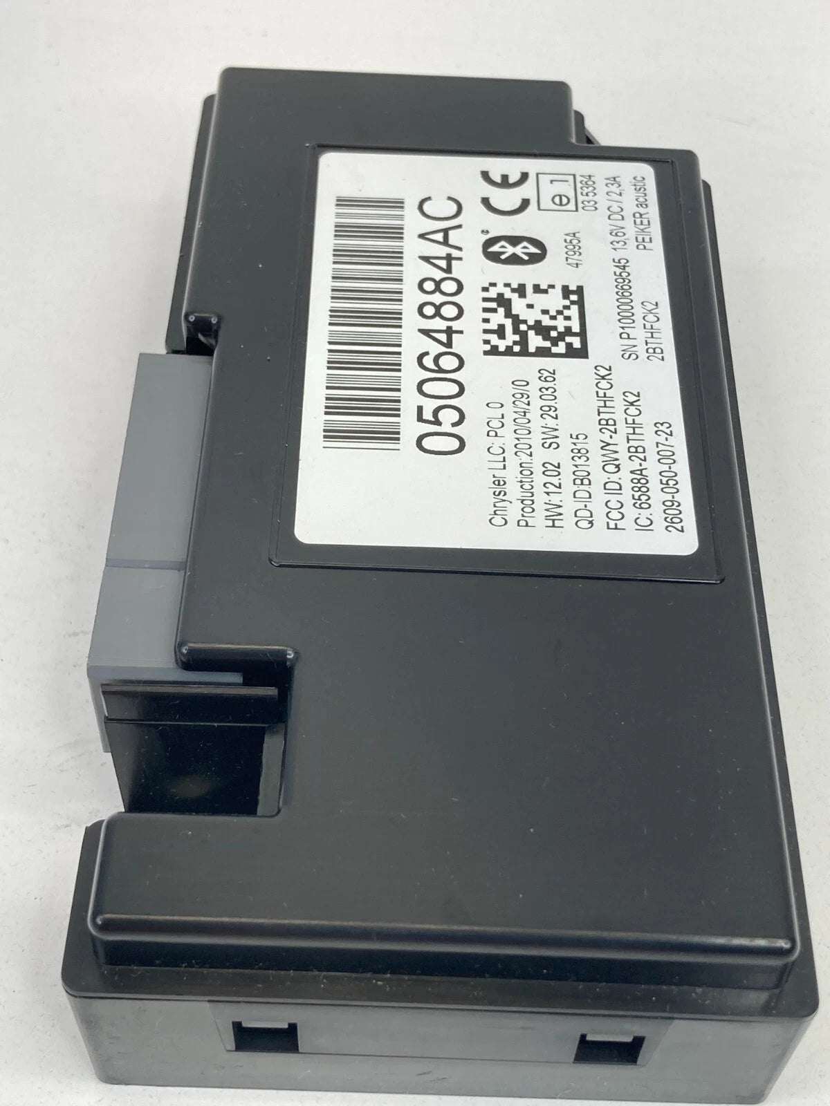2009-2010 DODGE CHARGER TELEMATICS COMMUNICATION MODULE HFM 05064884AC