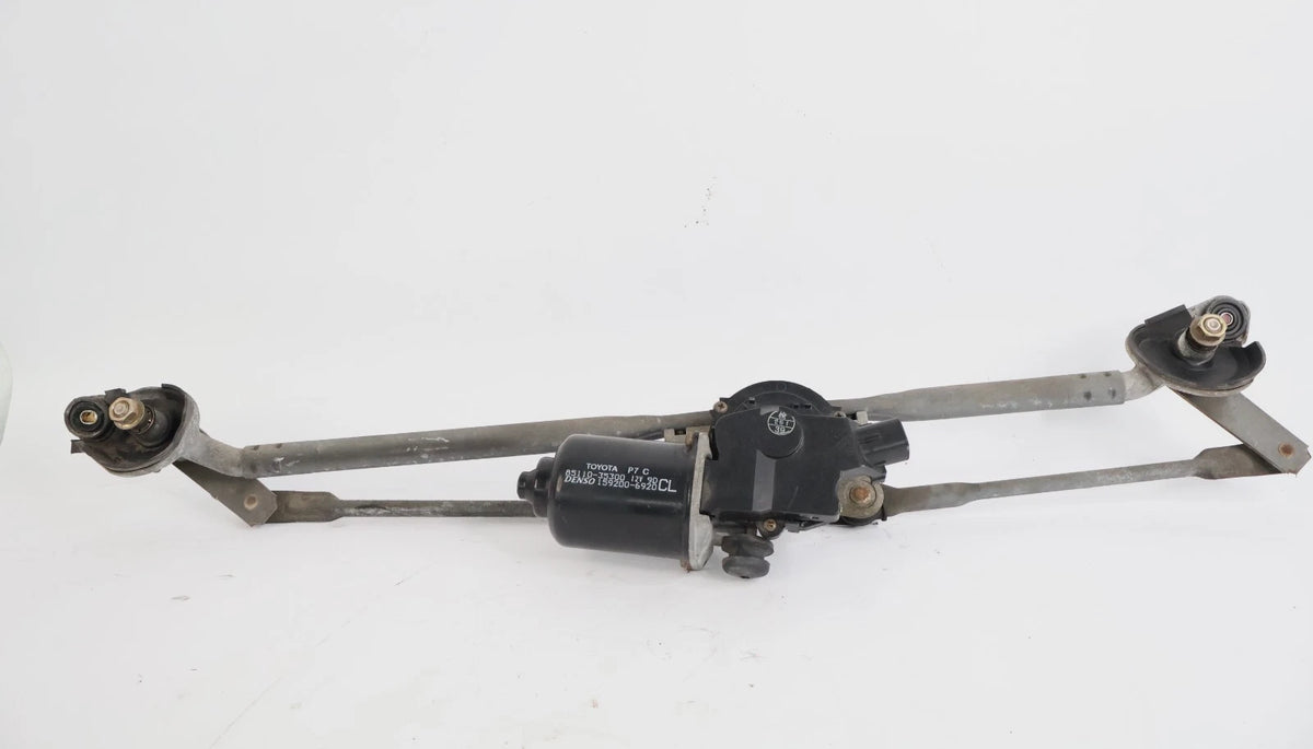 2003-2009 TOYOTA 4RUNNER FRONT WINDSHIELD WIPER MOTOR & LINKAGE TRANSMISSION OEM
