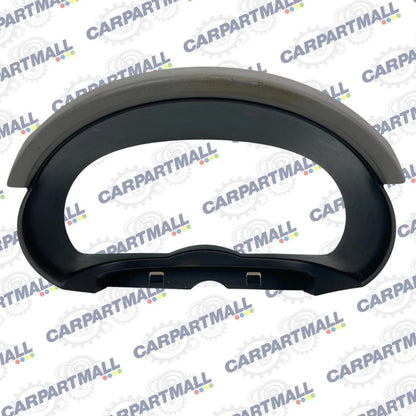 2007-2012 NISSAN SENTRA DASH SPEEDOMETER CLUSTER LID BEZEL TRIM COVER 68240ET000