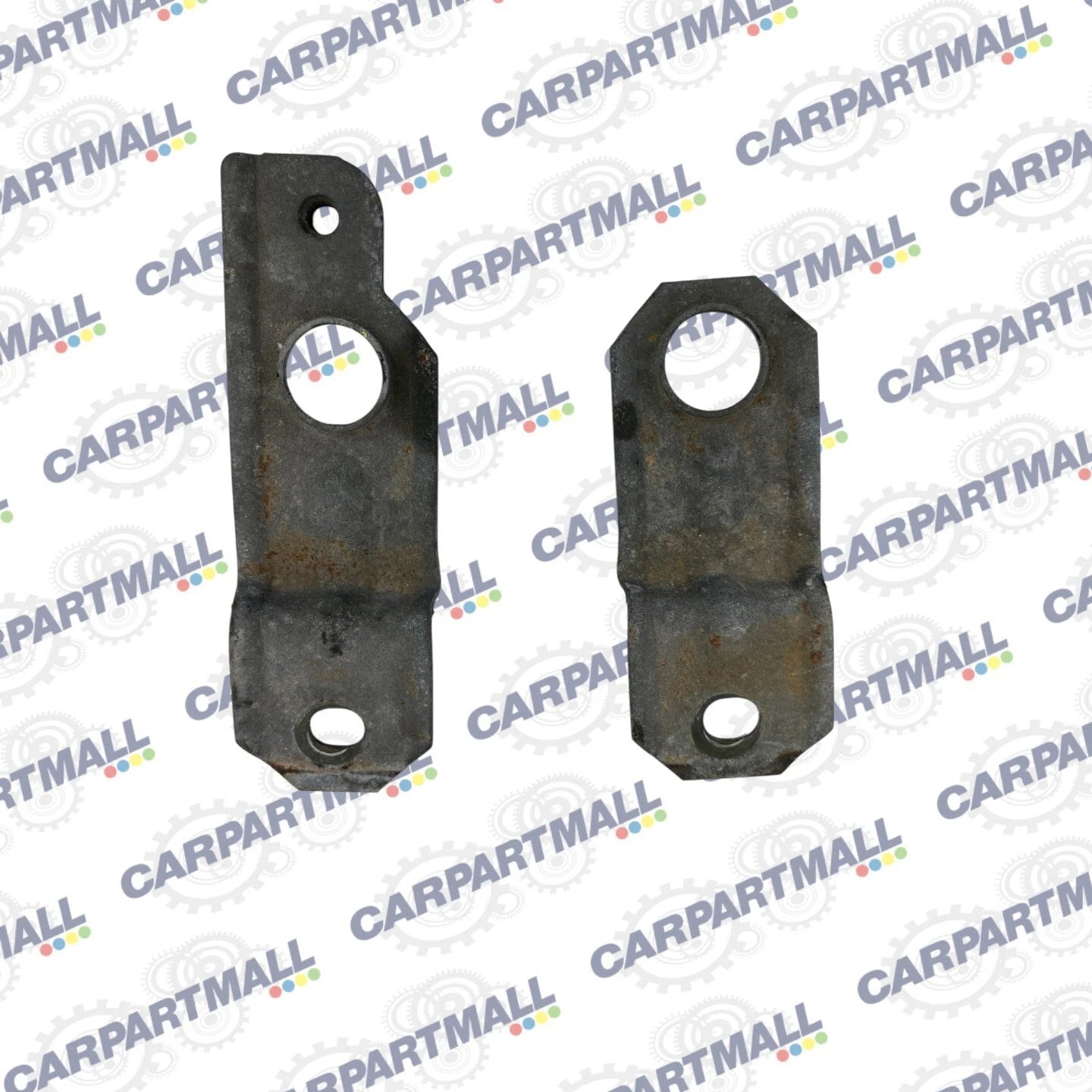 1996-2004 NISSAN PATHFINDER UPPER RADIATOR SUPPORT BRACKET PAIR SET ASSY OEM