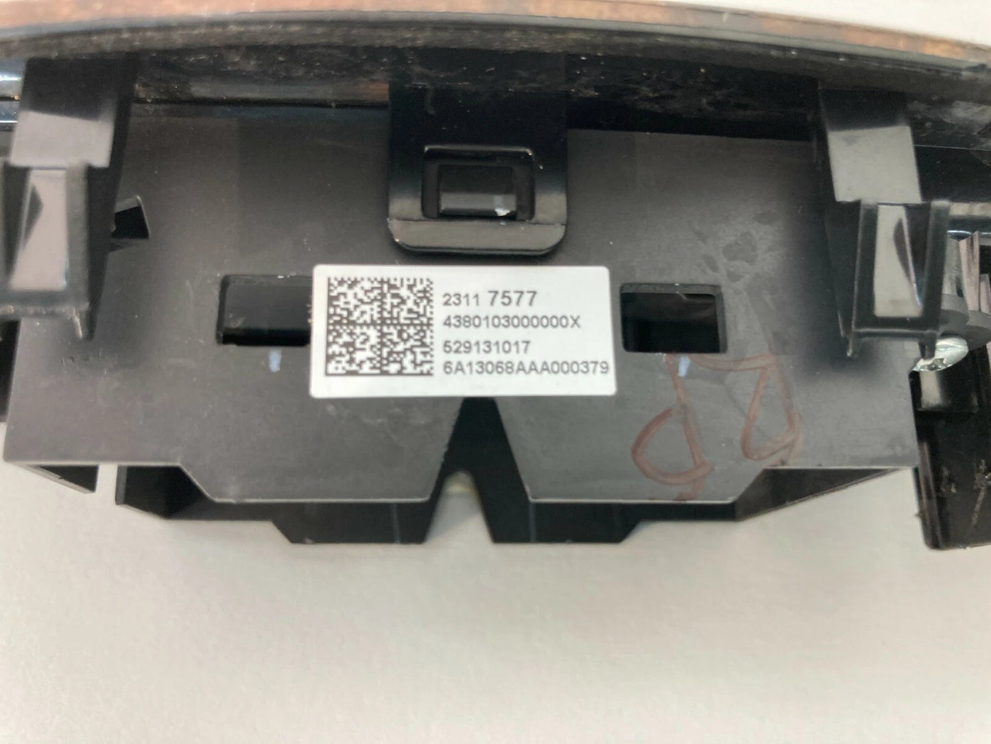 2014 2015 CHEVY IMPALA REAR RIGHT SIDE DOOR WINDOW SWITCH BEZEL TRIM 23117577