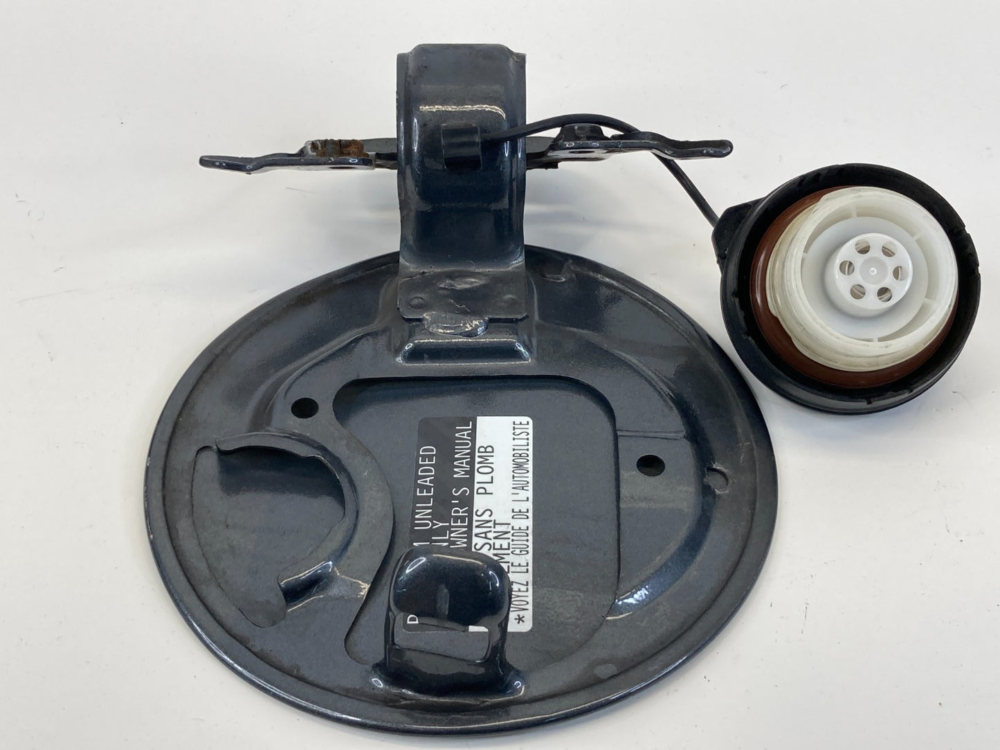 2007 08 09 10 11 2012 Acura RDX Fuel Filler Gas Door Lid Cover W/ Tank Cap OEM