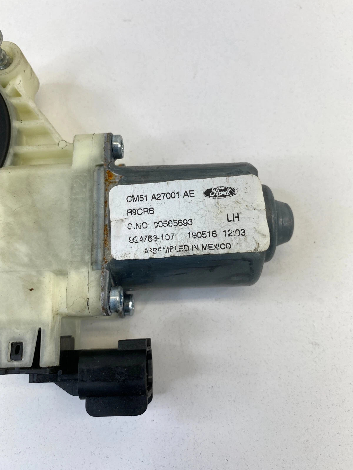 2012-2018 FORD FOCUS REAR LEFT SIDE DOOR POWER WINDOW MOTOR CM51A27001AE 2 PINS