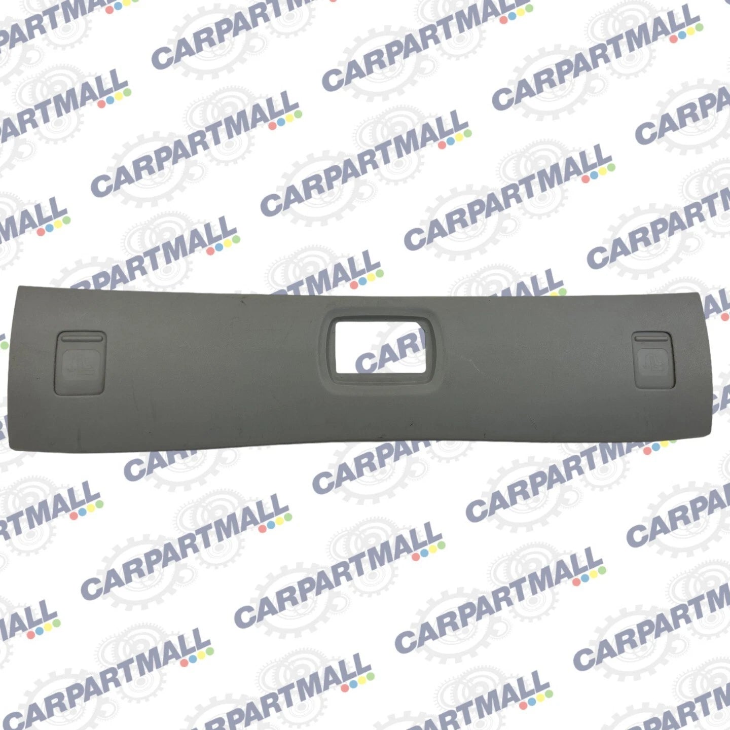 03-10 HONDA ELEMENT REAR ROOF OVERHEAD TRUNK LIGHT BEZEL TRIM W/ ANCHOR COVER