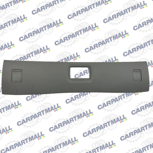 03-10 HONDA ELEMENT REAR ROOF OVERHEAD TRUNK LIGHT BEZEL TRIM W/ ANCHOR COVER