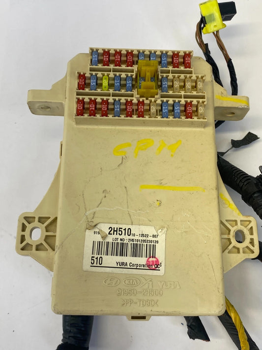 2010-2013 KIA FORTE 07-10 HYUNDAI ELANTRA INTERIOR CABIN FUSE BOX 919502H510 OEM
