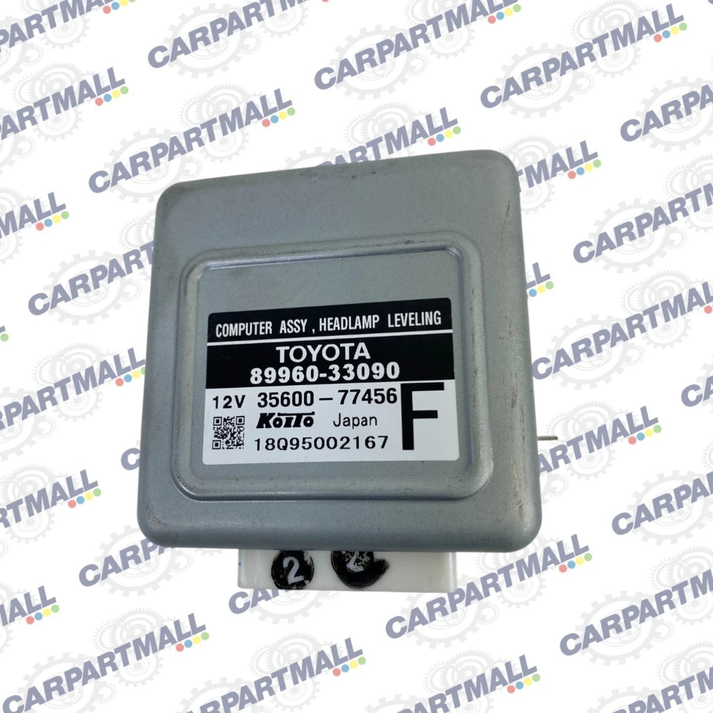 2002-2003 LEXUS ES300 HEADLIGHT LAMP LEVELING CONTROL MODULE OEM 89960-33091