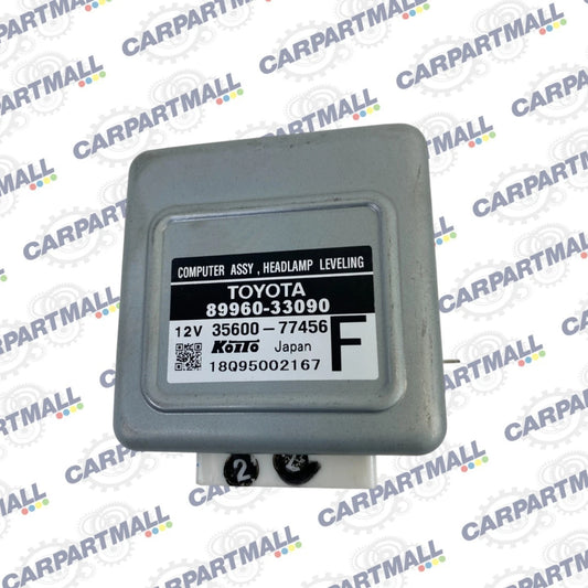 2002-2003 LEXUS ES300 HEADLIGHT LAMP LEVELING CONTROL MODULE OEM 89960-33091