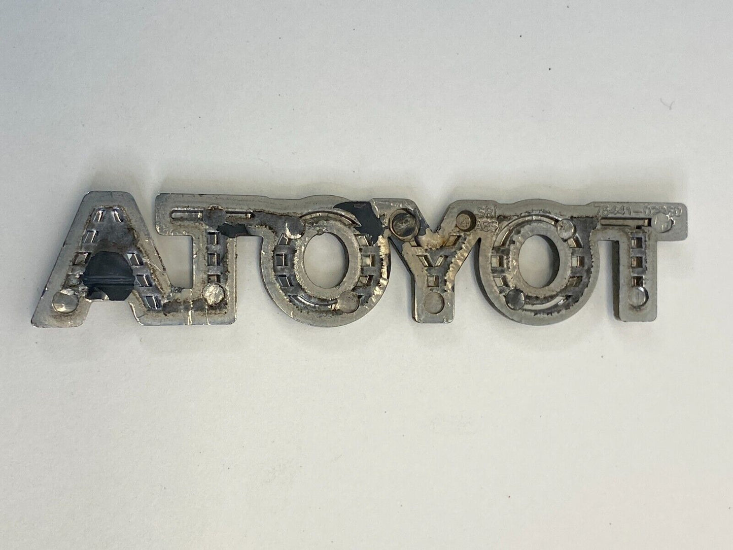 2003-2008 Toyota Corolla Rear Trunk Lid Logo Emblem Badge 7544102060 OEM