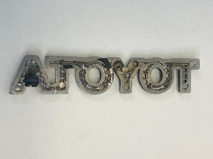 2003-2008 Toyota Corolla Rear Trunk Lid Logo Emblem Badge 7544102060 OEM