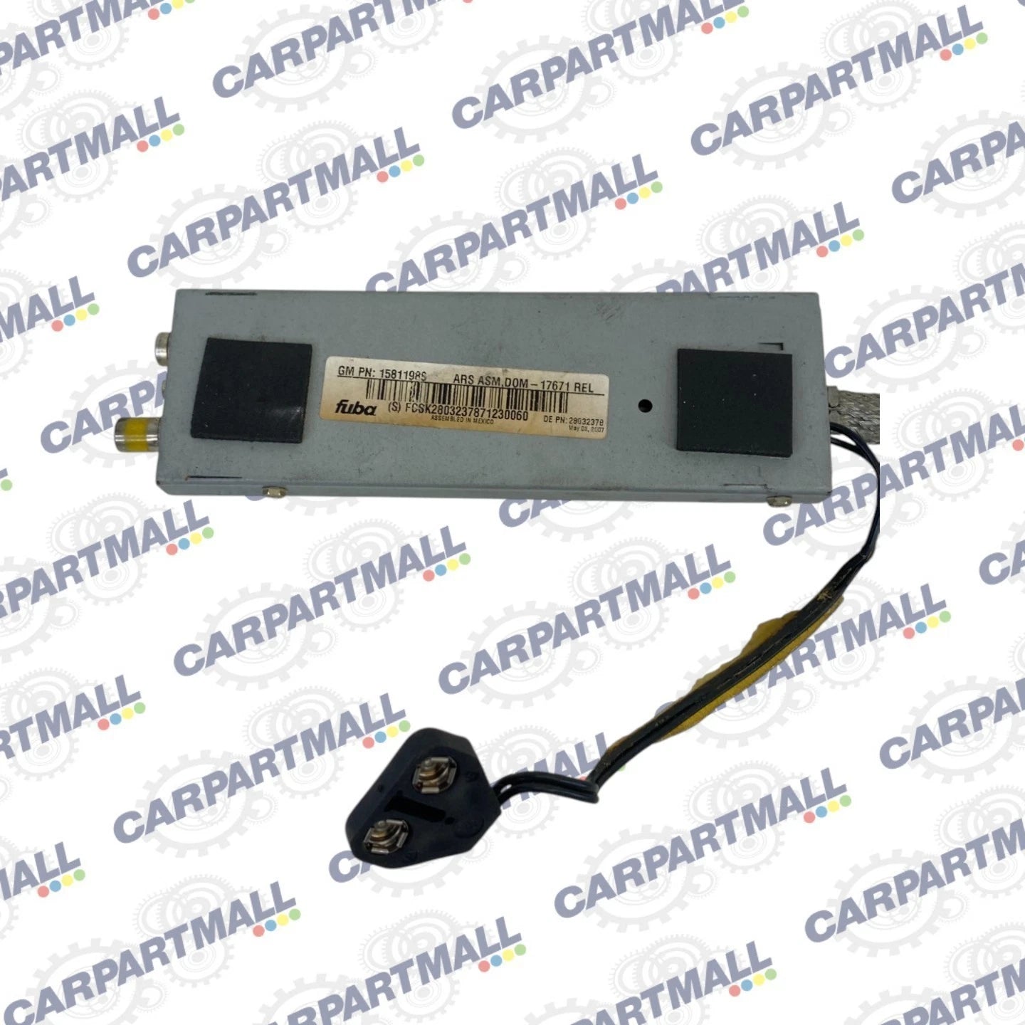 2004-2009 CADILLAC SRX RADIO AUDIO ANTENNA SIGNAL AMPLIFIER MODULE 28032378 OEM